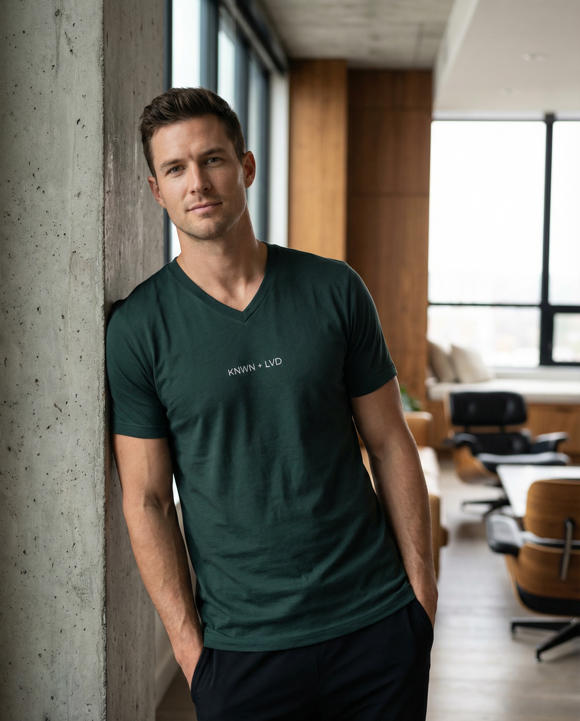 KNWN + LVD Tee | V-Neck