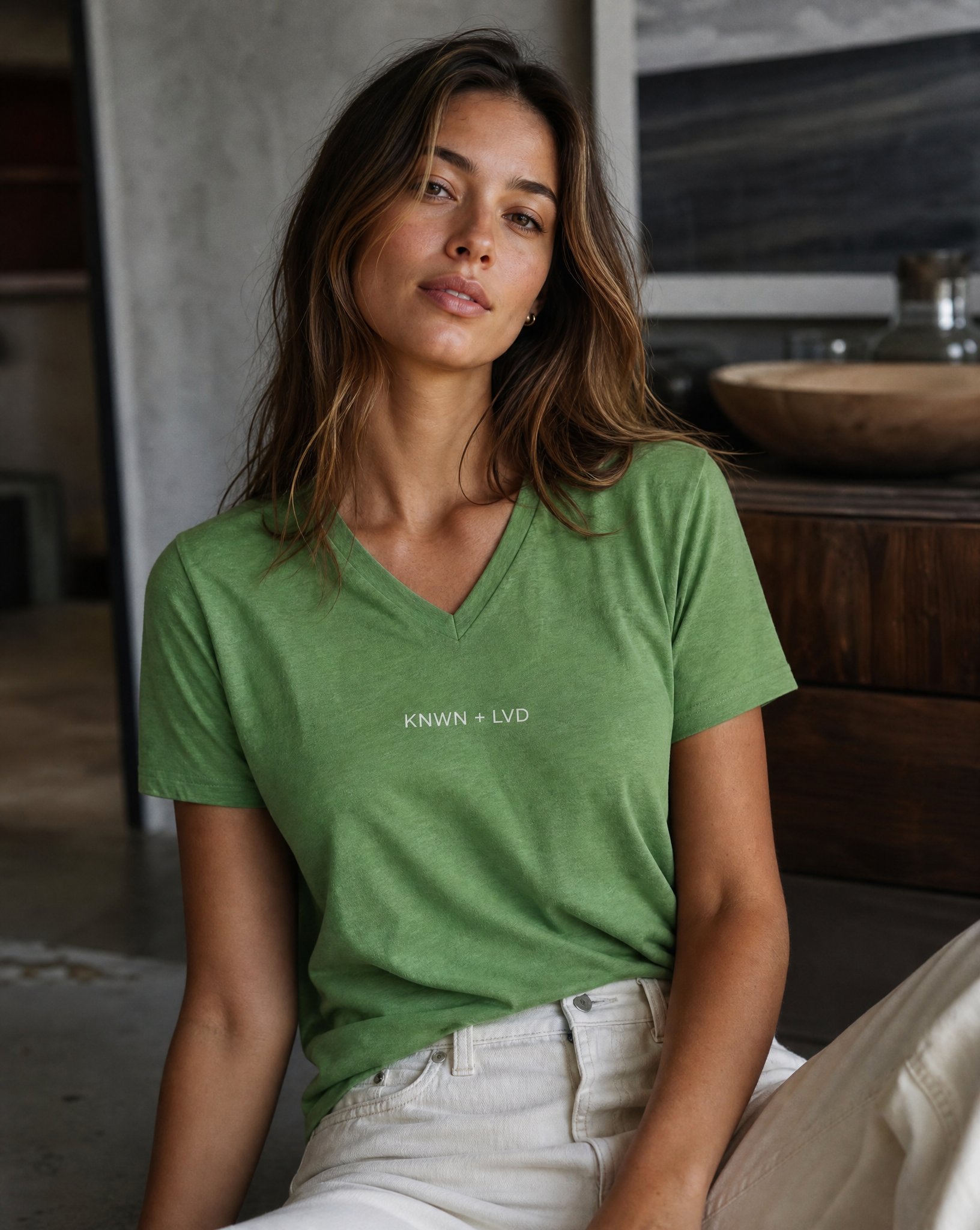 KNWN + LVD Tee | V-Neck