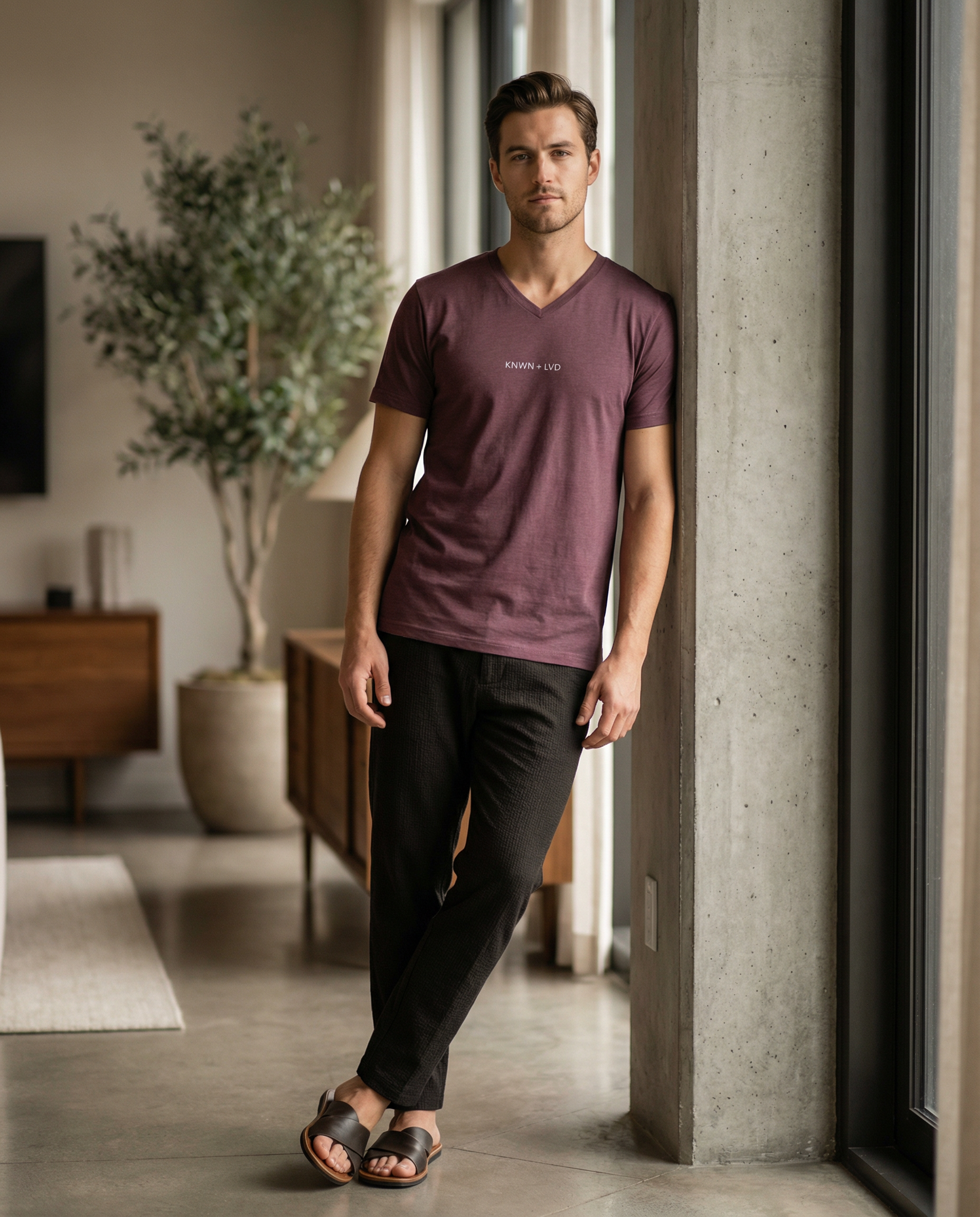 KNWN + LVD Tee | V-Neck