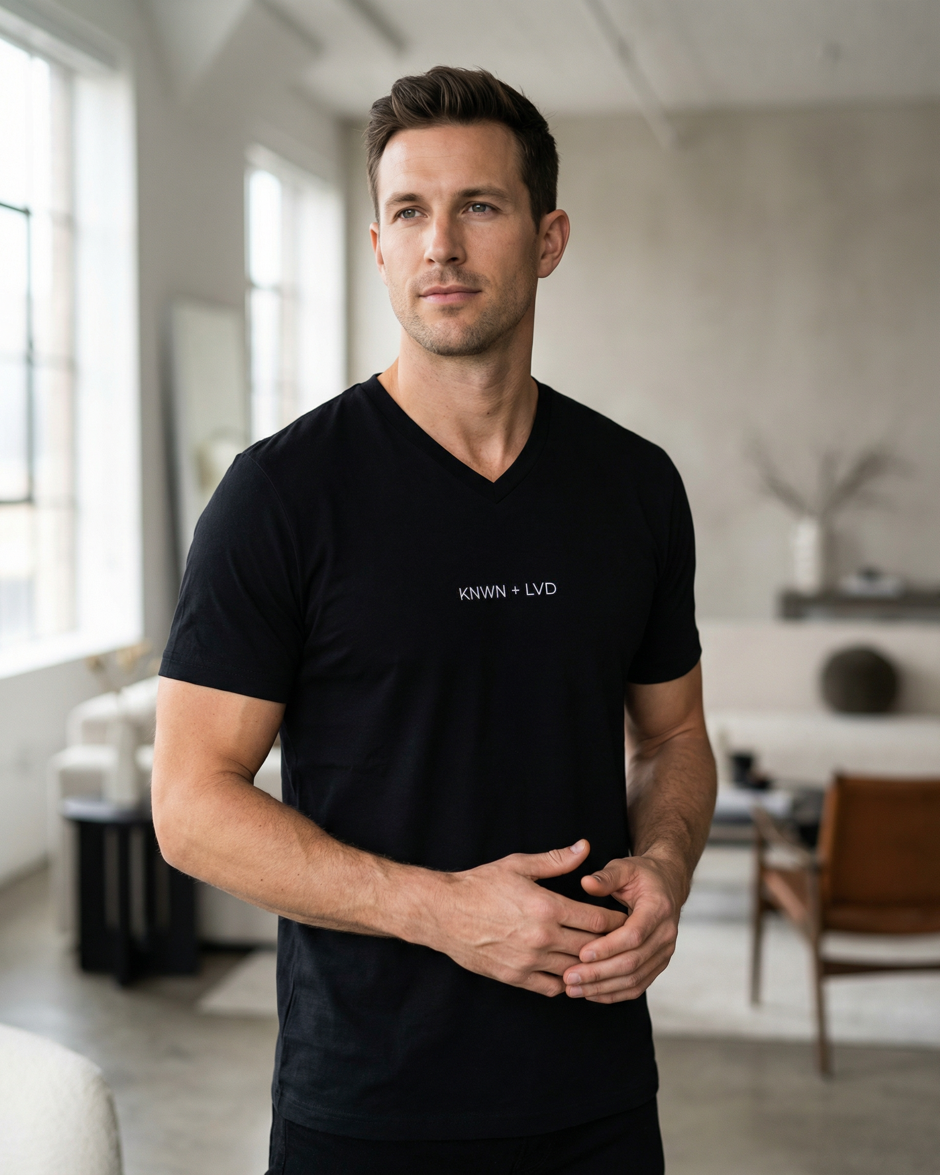 KNWN + LVD Tee | V-Neck