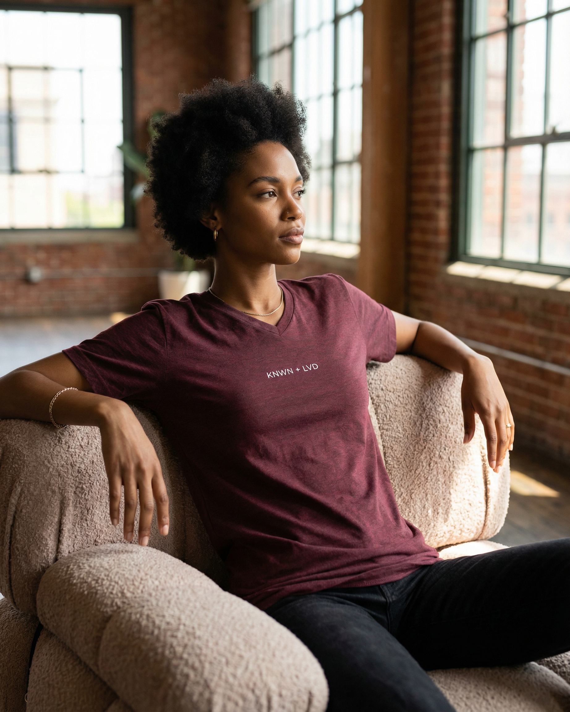 KNWN + LVD Tee | V-Neck