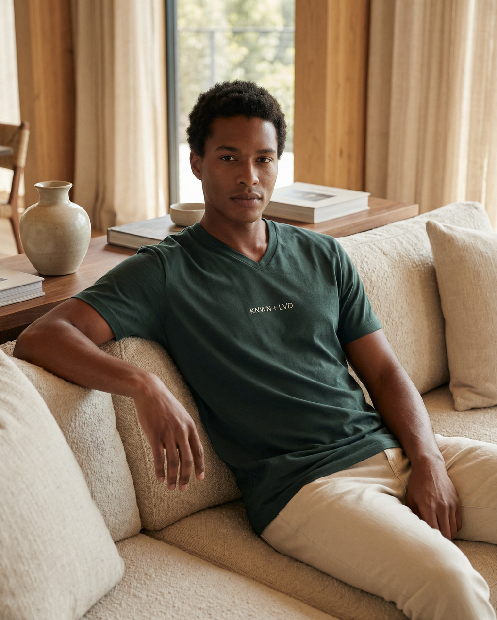 KNWN + LVD Tee | V-Neck